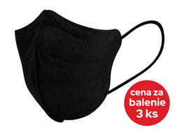 Respilon Nano FFP2 respirátor RespiPro Carbon – 3ks