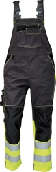 Cerva KNOXFIELD HI-VIS DW Reflexné nohavice s náprsenkou