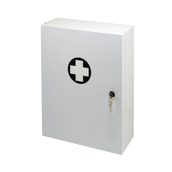 ZM 1208B Lekárnička na stenu uzamykateľná kovová - výroba