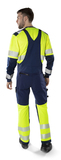 Fristads Green výstražné strečové nohavice na traky 1032 GSTP