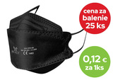 DNA Medical Respirátor FFP2 NR BT-fly 2101 tvar 3D - balenie 25ks