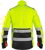 Canis CXS BENSON Výstražná softshellová bunda pánska