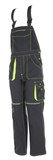 Planam BASALT NEON Pracovné nohavice na traky