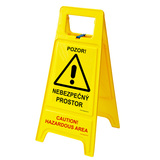 DHS VT25 Výstražná tabuľa - Pozor! Nebezpečný priestor!