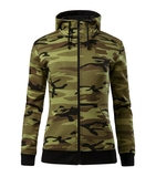 Malfini CAMO ZIPPER C20 Mikina dámska