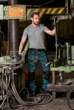 Rimeck VERTEX CAMO W09 Pracovné nohavice pánske