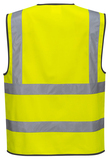 Portwest C375 HI-VIS ZIPPED BAND & BRACE Reflexná vesta