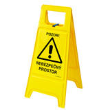 DHS VT20 Výstražná tabuľa - Pozor! Nebezpečný priestor!