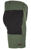 Bennon KRATOS SHORTS GREEN/BLACK Strečové pracovné kraťasy
