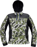 Cerva NEURUM CAMOUFLAGE Pracovná bunda s kapucňou