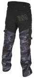 Bennon CAMOS TROUSERS BLACK/GREY Softshellové nohavice