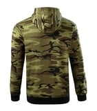 Malfini CAMO ZIPPER C19 Mikina pánska