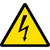 BZ PH413 Značka nebezpečenstvo elektrina - plast 20x20 cm