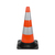 DHS VE 11R Dopravný kužeľ s vysokou stabilitou - výška 50 cm
