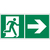 BZ PM939 Značka únikový východ vpravo, šípka vpravo - plast 30x15 cm