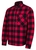 Bennon PIPPO SHIRT RED/BLACK Flanelová košeľa