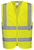 Portwest C375 HI-VIS ZIPPED BAND & BRACE Reflexná vesta
