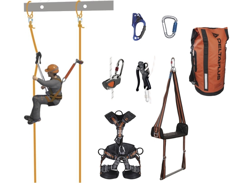 E-shop Delta Plus ROPE ACCESS KIT TC039 Súprava pre prácu na lane