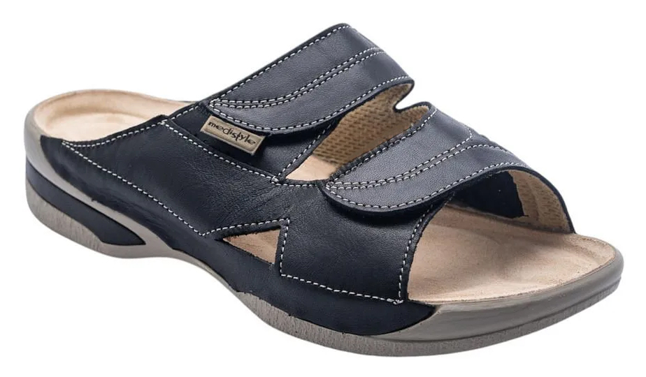 Medistyle LUCY HALUX Dámske zdravotné šľapky Čierna, 37 Medistyle LUCY HALUX Dámske zdravotné šľapky Čierna, 37