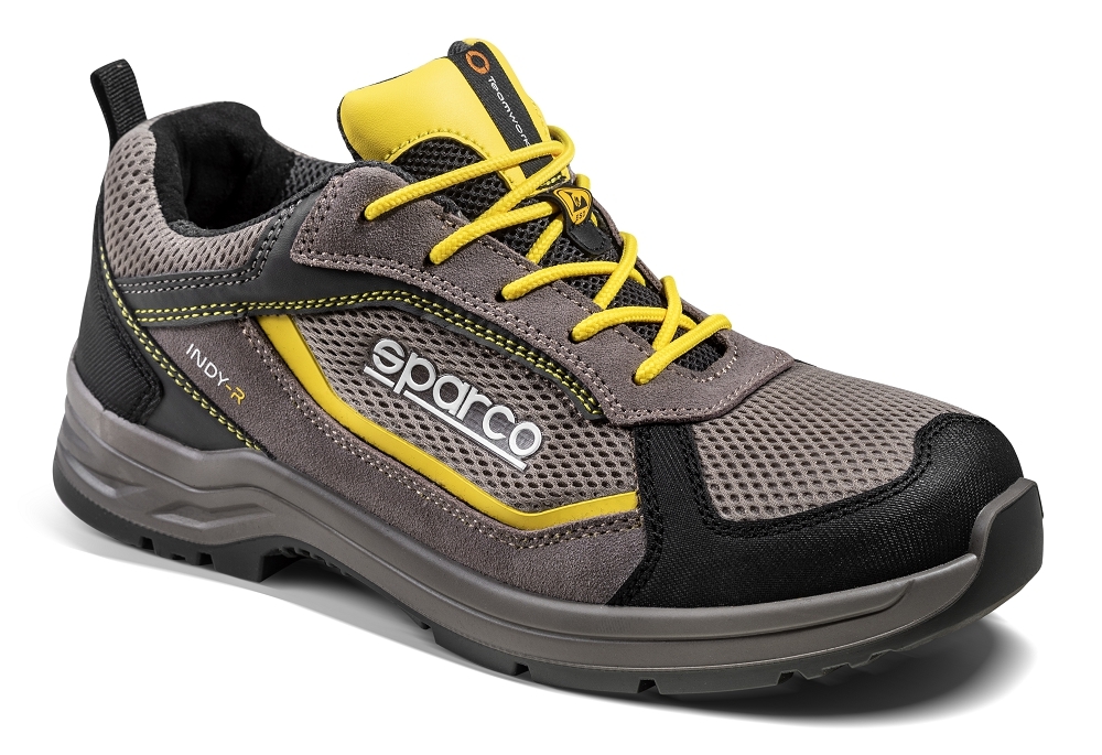 Sparco INDY EDMONTON ESD S1PS SR LG Bezpečnostná obuv Sivá-Žltá, 35
