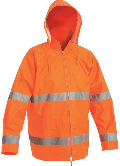 Cerva GORDON Nepremokavá reflexná bunda S, Fluorescenčno oranžová
