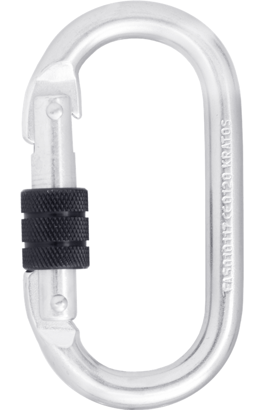 Kratos Safety FA5010117 Karabína Strieborná