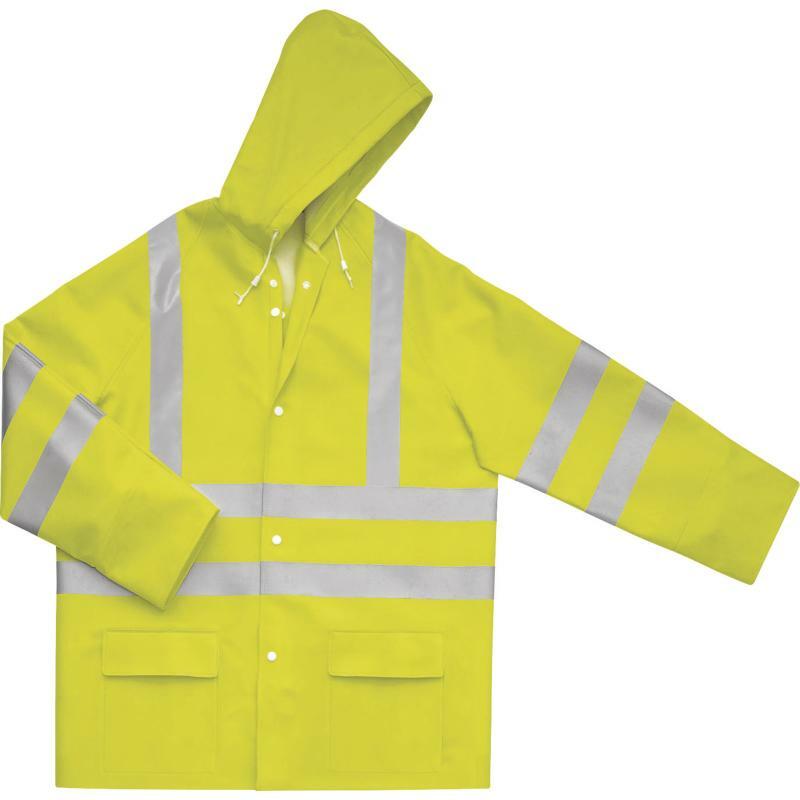 Delta Plus 900VESHV Reflexná nepremokavá bunda Fluorescenčno žltá, 3XL