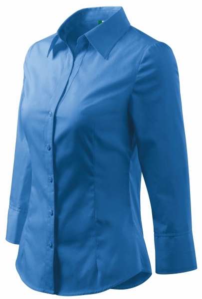 Adler BLOUSE 3/4 SLEEVE Dámska blúzka S, Svetlo modrá