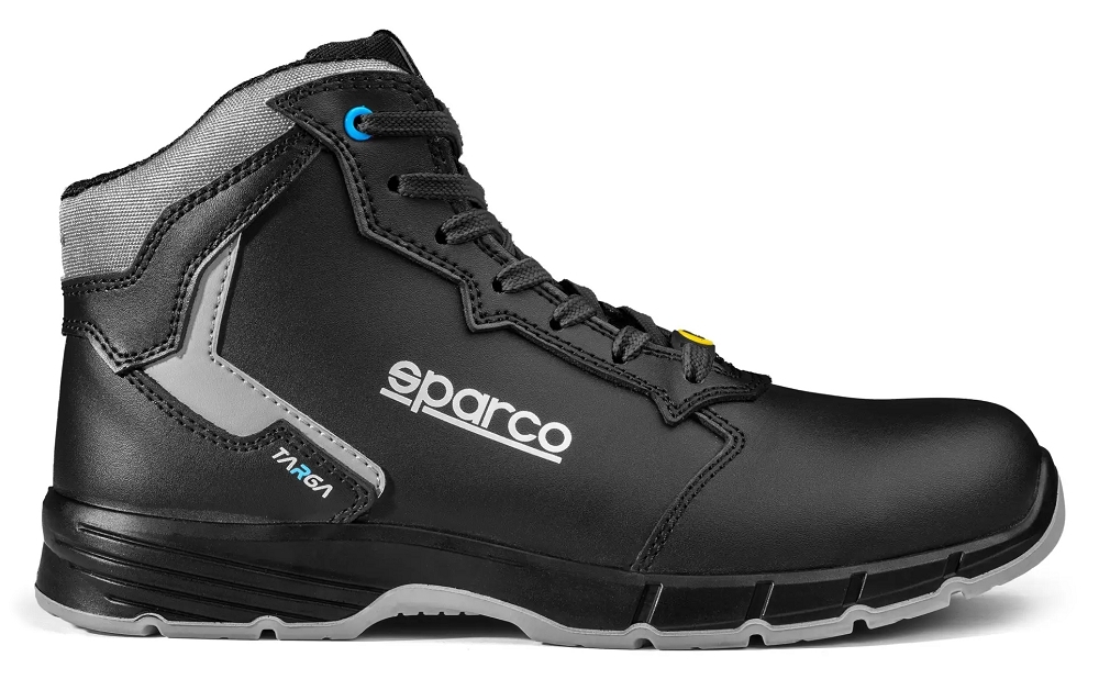 Sparco TARGA PAUL ESD S3S SR FO Bezpečnostná obuv 46, Čierna-Tmavo šedá