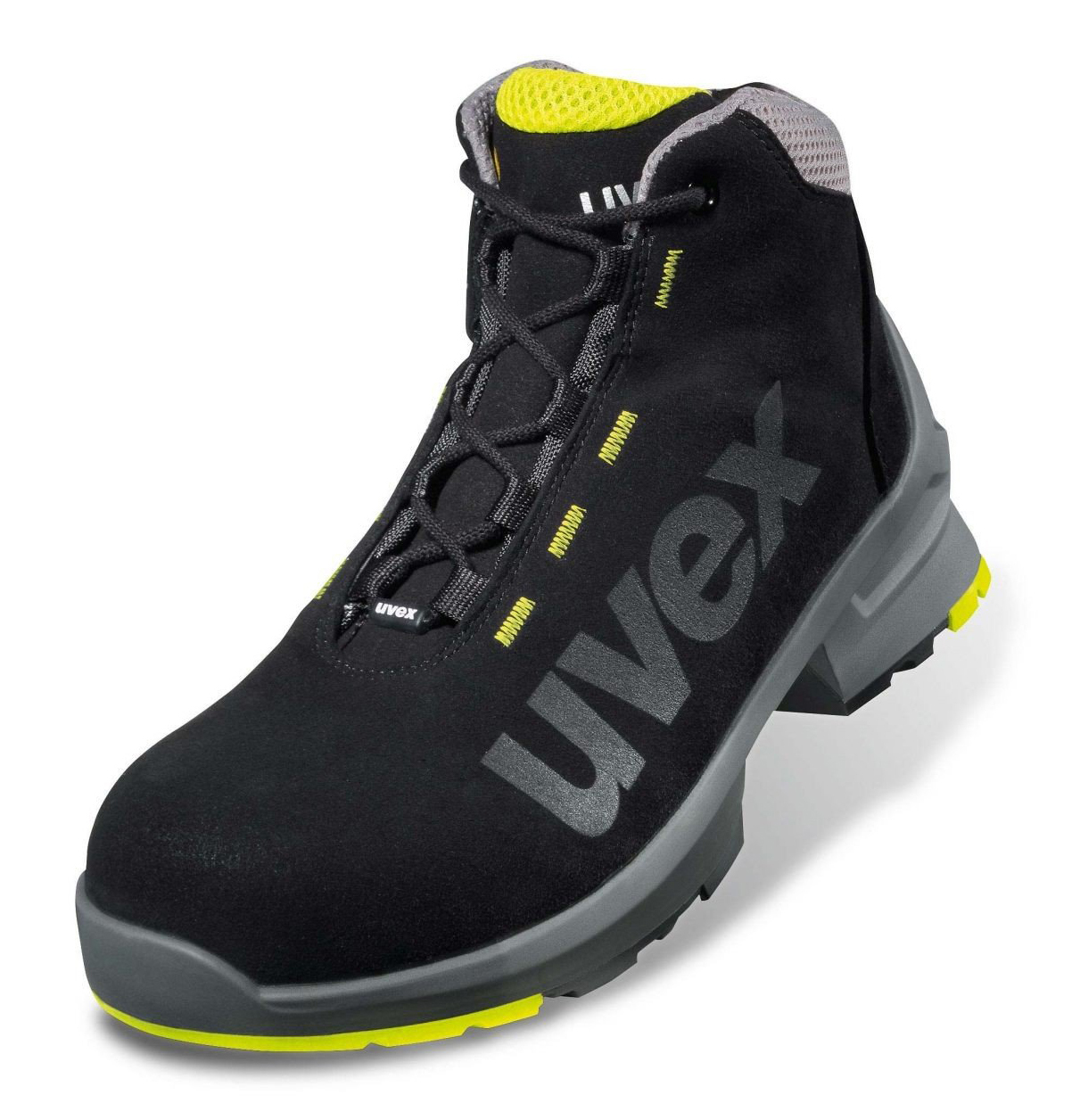 Uvex 8545 S2 SRC Bezpečnostná obuv Čierna-Žltá, 35
