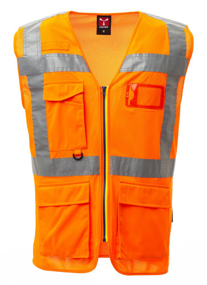 Payper EXTRA MESH Reflexná vesta S, Fluorescent orange