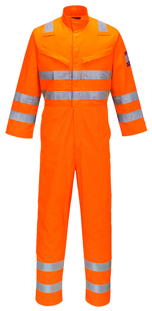 Portwest MV91 MODAFLAME RIS Nehorľavá kombinéza S, Fluorescenčno oranžová
