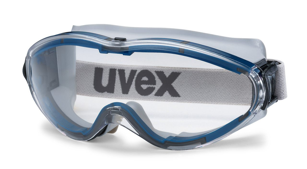 Uvex ULTRASONIC Pracovné okuliare číre Modrá-Šedá