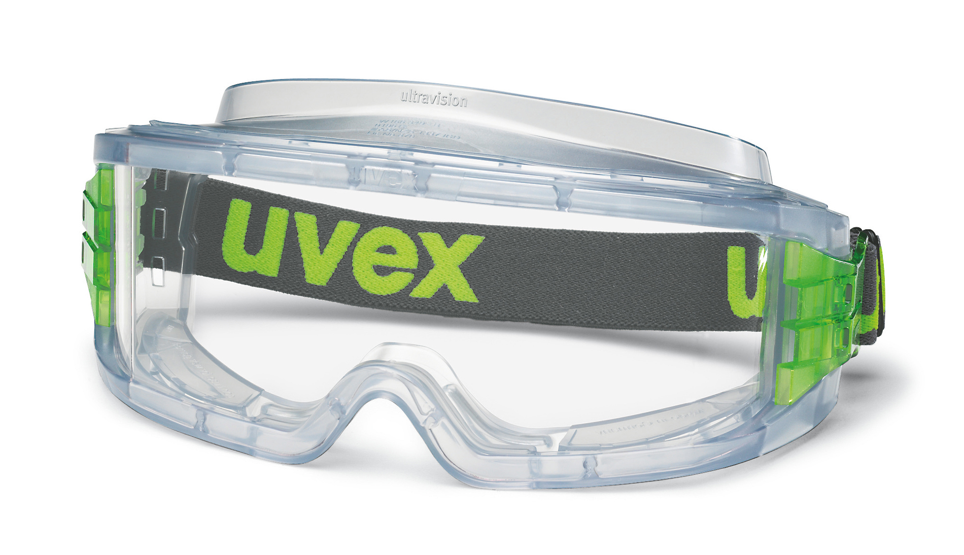 Uvex ULTRAVISION Pracovné okuliare číre Šedá-Zelená