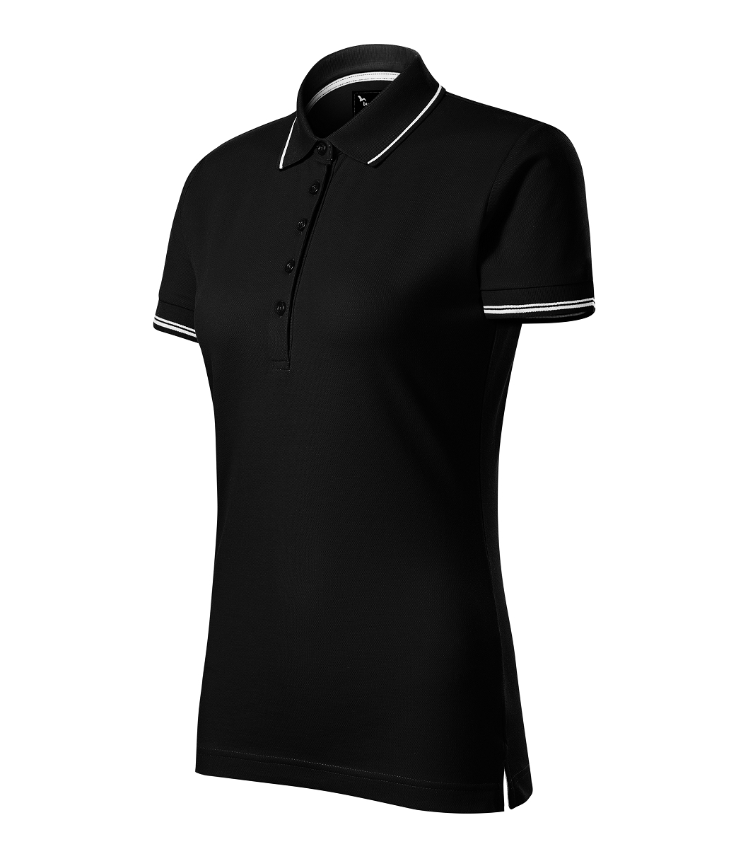 Malfini Premium PERFECTION PLAIN 253 Polokošeľa dámska Čierna, XXL