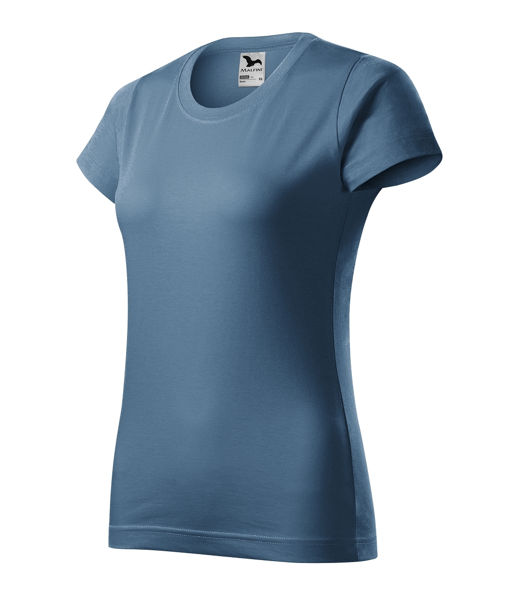 Malfini BASIC 134 Tričko dámske M, Denim
