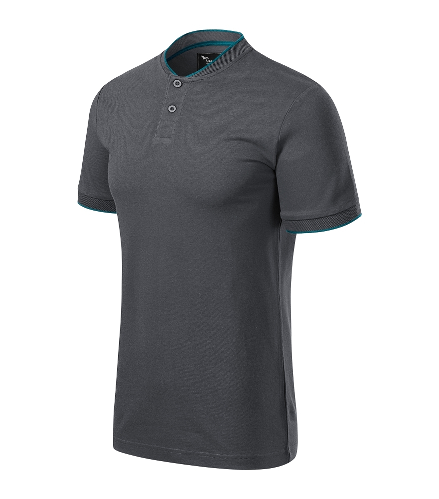 Malfini Premium DIAMOND 273 Polokošeľa pánska XXL, Light anthracite