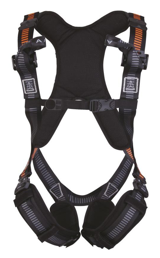 Delta Plus ANATOM HAR32 Bezpečnostný postroj S/M/L, Čierna-Oranžová
