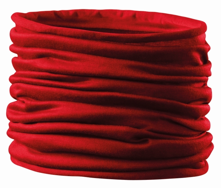 Malfini TWISTER 328 Šatka unisex Červená