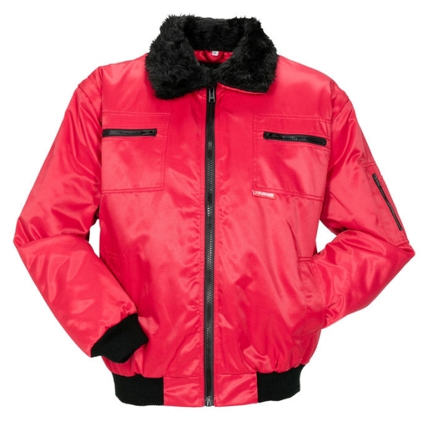 Planam OUTDOOR GLETSCHER COMFORT Zimná bunda S, Červená