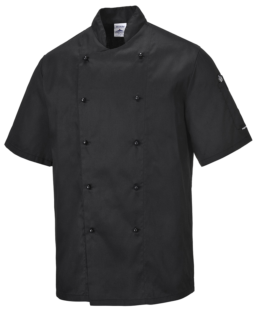 Portwest C734 KENT CHEFS Kuchársky rondon XS, Čierna