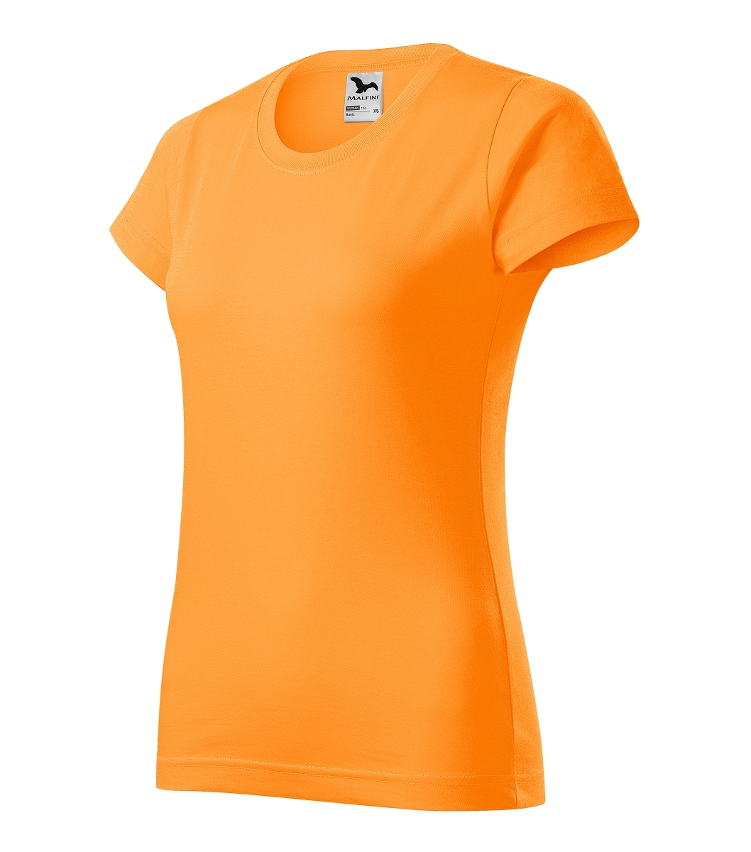 Malfini BASIC 134 Tričko dámske XS, Mandarínková oranžová