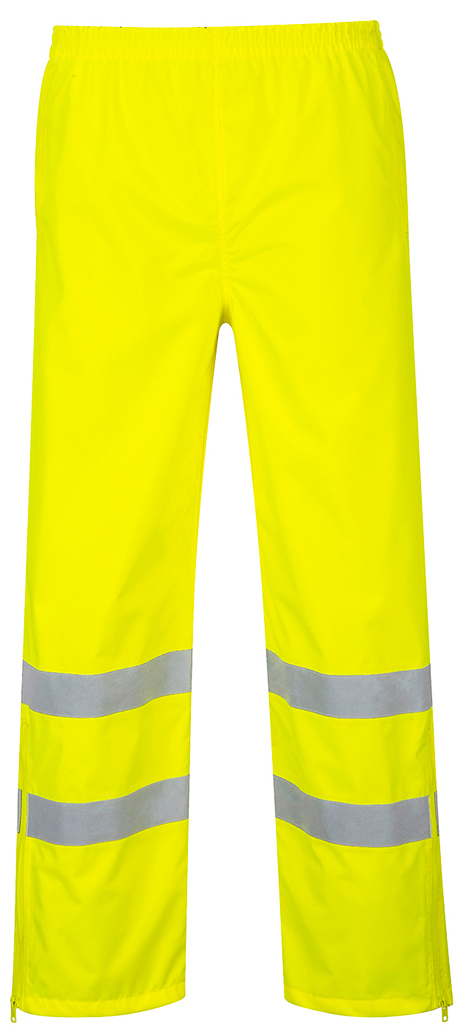 Portwest S487 HI-VIS Reflexné nohavice S, Fluorescenčno žltá