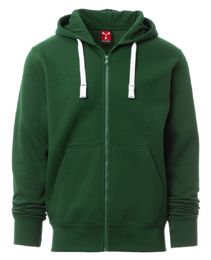 Payper PORTLAND Mikina s kapucňou 5XL, Green