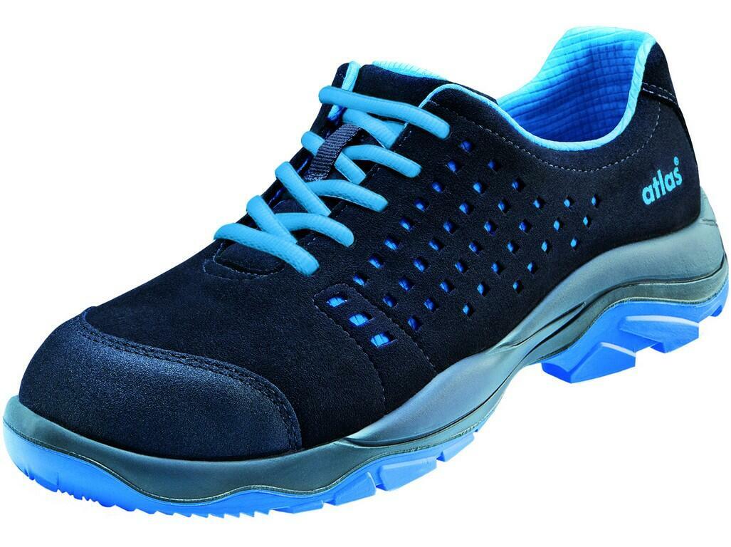 Atlas SL 405 BLUE S1P SRC ESD Bezpečnostná obuv Čierna-Modrá, 48