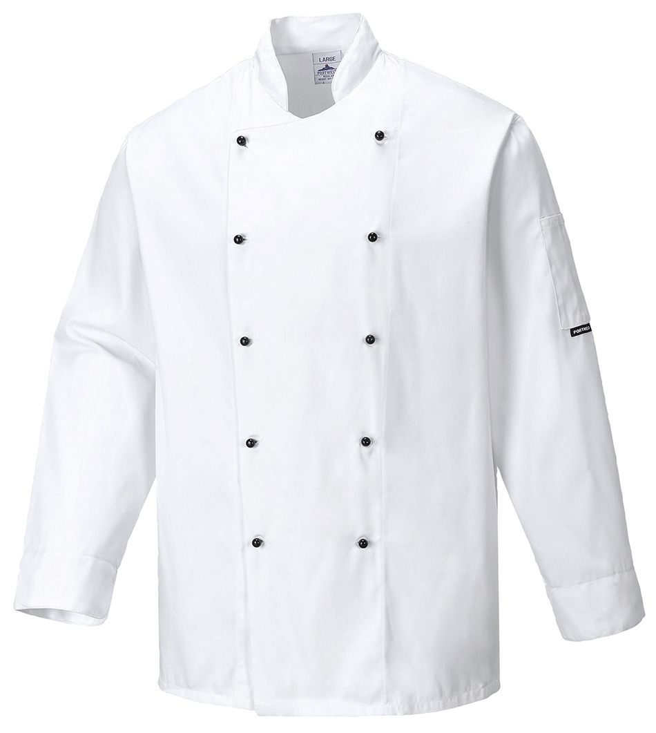 Portwest C834 SOMERSET CHEFS Kuchársky rondon Biela, XXS