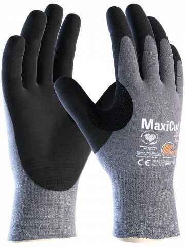 ATG 44-504 MAXICUT OIL Protiporezné rukavice Modrá-Čierna, 8