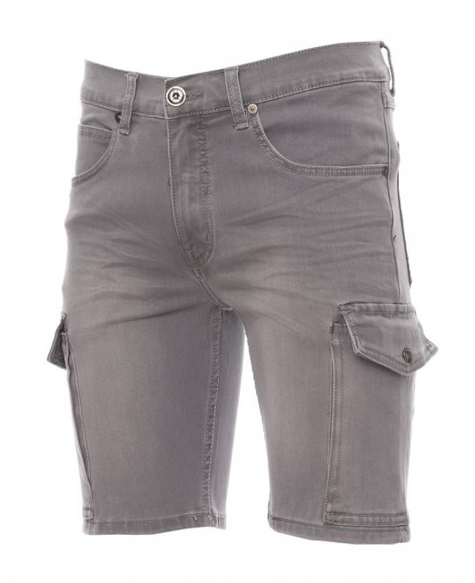 Payper JEEP Riflové bermudy 44, Steel grey
