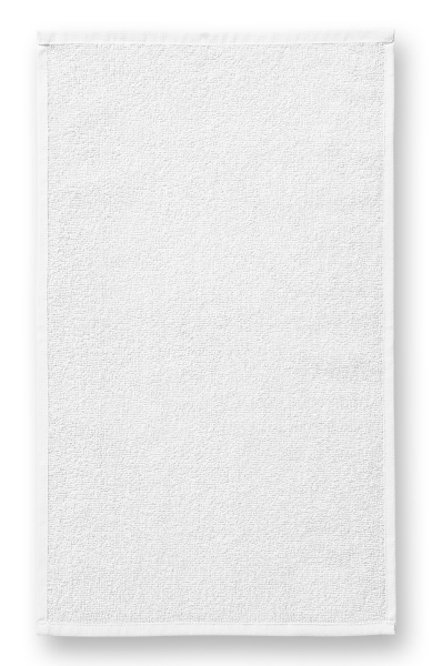 Malfini TERRY HAND TOWEL 907 Malý uterák Biela