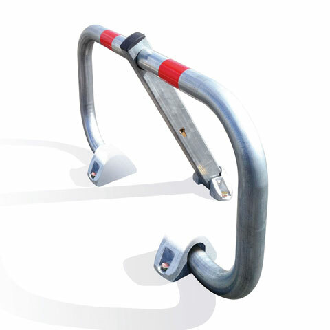 DP 4800 Parkovacia zábrana s rovnakými kľúčmi Strieborná